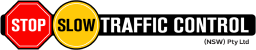 Stop Slow Traffic Control Logo